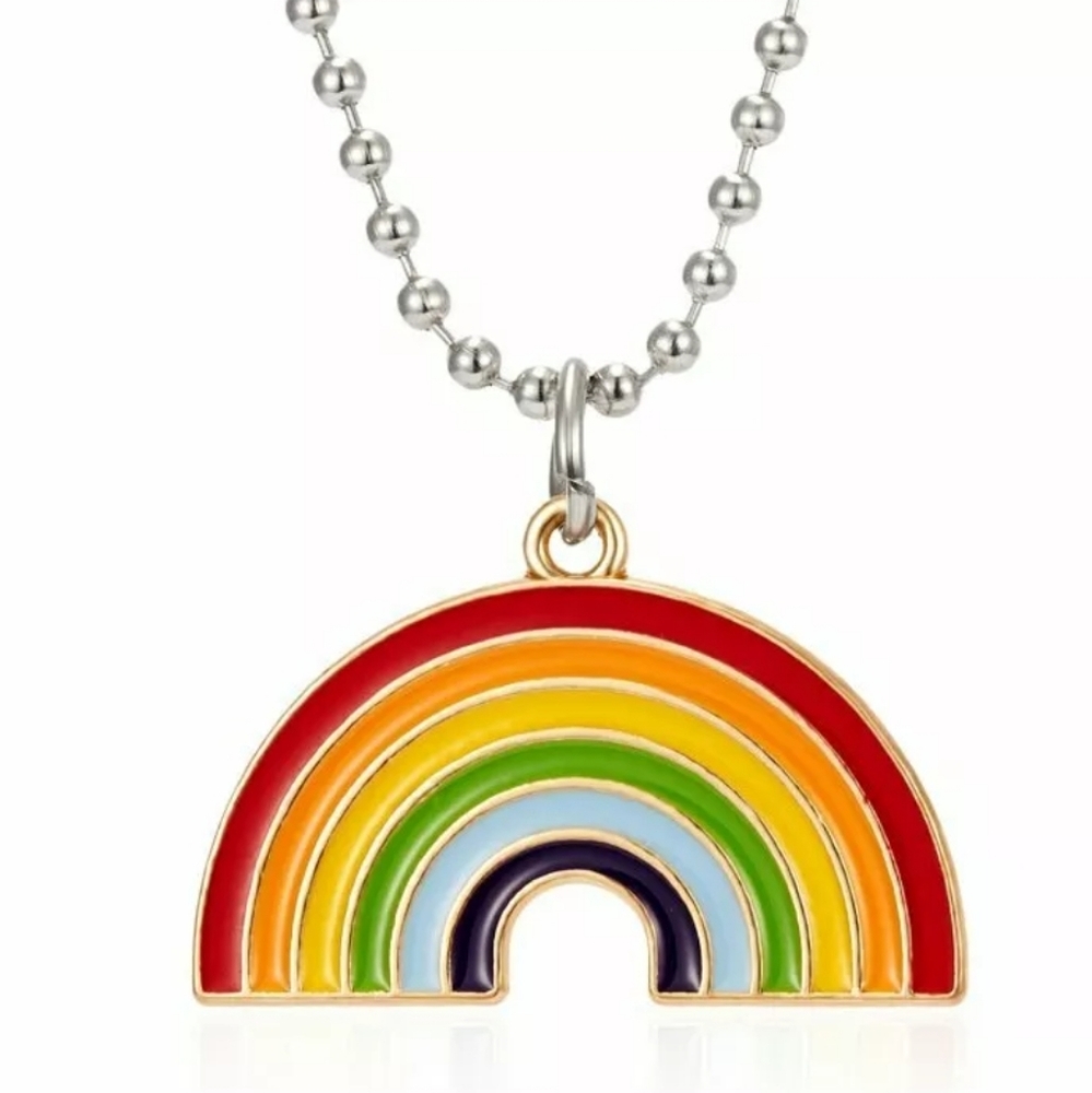 New Rainbow 23" Necklace